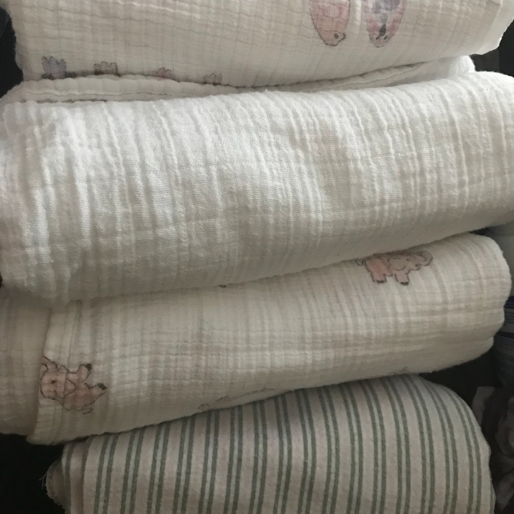 4 blankets for baby girl